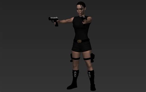 Fichier STL Lara Croft Tomb Raider Jolie prête pour l impression 3D en