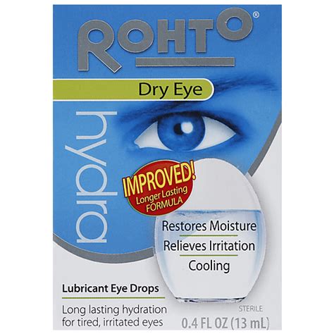 Rohto Dry Eye Relief Fast Acting Health And Personal Care Sun Fresh