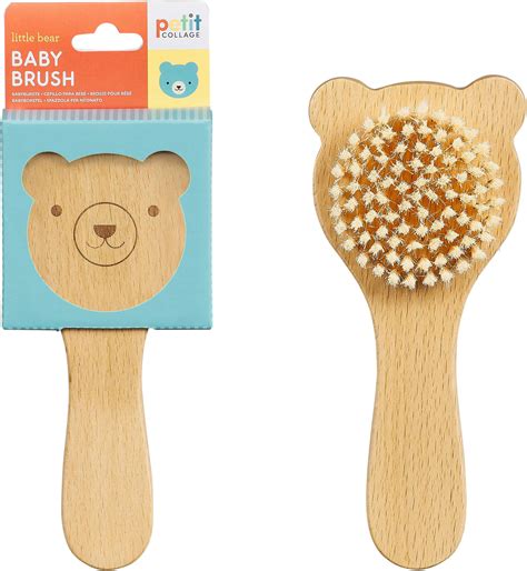 amazoncom baby hair brush  pcs baby hair brush  wooden handle