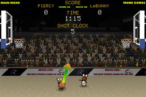 Bunny B-Ball - Play Online on Flash Museum 🕹️