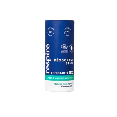 Respire Déodorant Stick Menthe Eucalyptus 50g