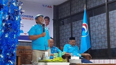 HUT Ke 2 Partai Gelora Zainal Abidin Tahun Depan 100 000 Kader