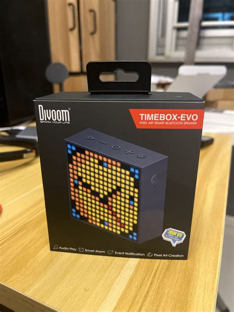 Divoom timebox evo, Audio, Soundbars, Speakers & Amplifiers on Carousell