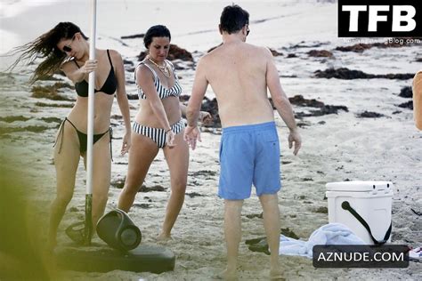 Camila Morrone Sexy Seen Flaunting Her Hot Figure In A Bikini At The Beach In St Barts Aznude