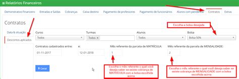 Como Gerar Relat Rio De Alunos Bolsa Manual Sistema Siga