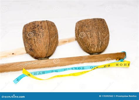 Agogo Traditional Music Instrument Used In Capoeira Stock Photo