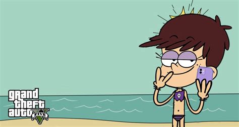 Luna Loud Wearing Her Bikini In Gta 5 By Aaronmitchell05 On Deviantart