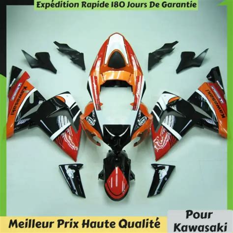 KIT CARÉNAGE INJECTION Plastique ABS pour Kawasaki ZX10R 2004 2005 021