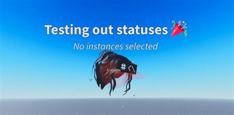 Roblox Studio Status