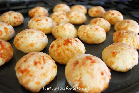 Food Fun Friday Pão de queijo Recipe Brazilian Cheese Bread Mess