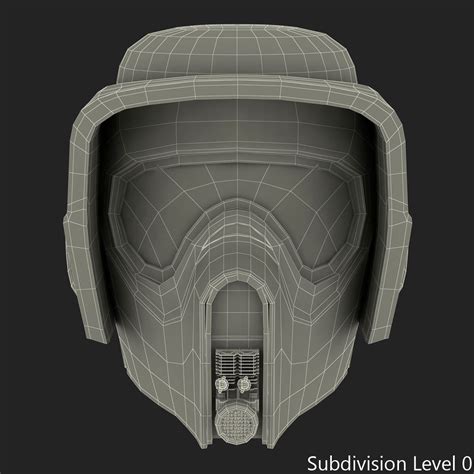 Star Wars Scout Trooper Helmet 3d Model 3d Model 39 3ds C4d Ma