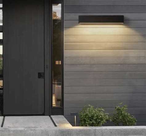 Modern Outdoor Porch Light | Lumiere Nordic | Wall Light