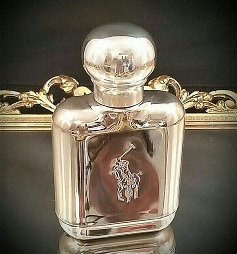 Rare Full Bottle Silver Ralph Lauren Polo Cologne Crystal Etsy Men