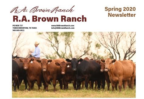 News — Ra Brown Ranch