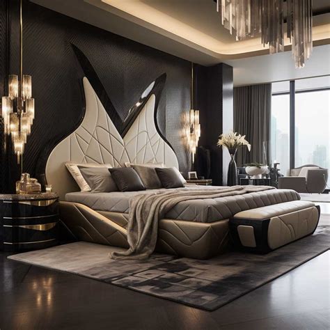 essential furniture pieces   luxuriously designed bedroom