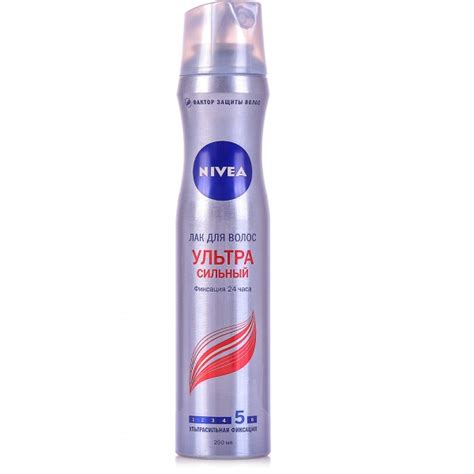 Лак для волос NIVEA ультра сильный - «Жестяные кудри» | отзывы