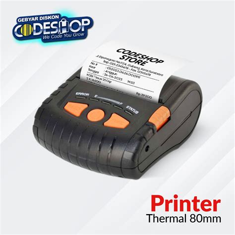 Jual Codesoft HPM 300E Mobile Printer Kasir Direct Thermal Cetak Struk