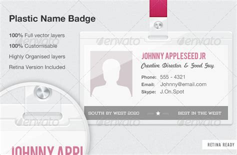 16 Security Badge Template Images - Security ID Badge Template, Badge ...