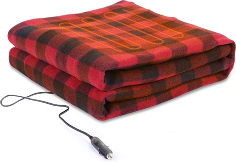 Electric Car Blanket, 12V Lattice Fleece – Mangatelectric