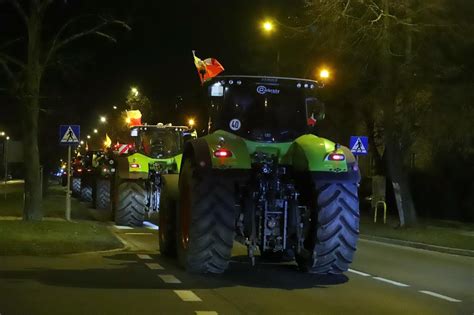 Protest Rolnik W We Wroc Awiu Lutego Gazeta Wroc Awska