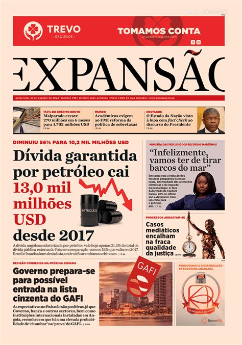 Expansão 18 out 2024 Jornais e Revistas SAPO pt Última hora e