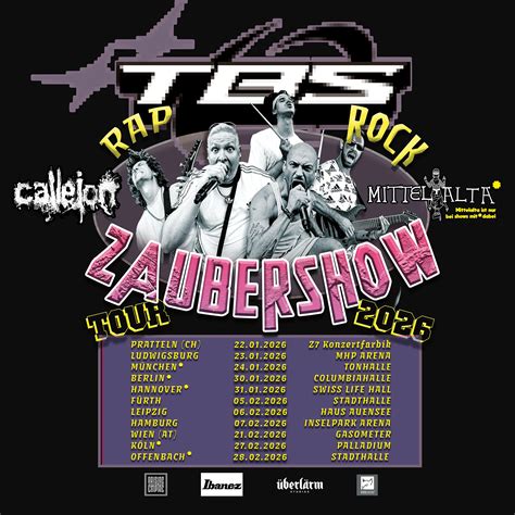 Rap, Rock und Zaubershow Tour 2026 – The Butcher Sisters geben wieder