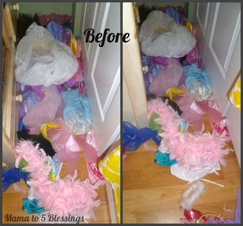 How To Create And Organize An Dress Up Area For Little Girls Mama To 6