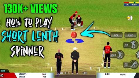 How To Play Off Spinner Short Ball Real Cricket Batting Tips Rc