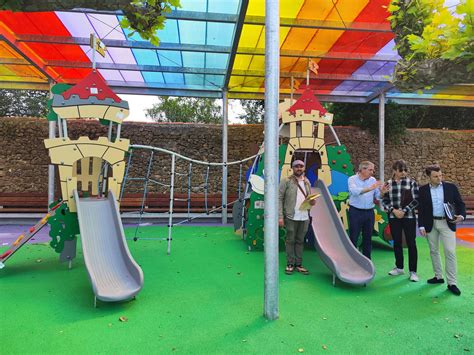 Finalizan Las Obras De Acondicionamiento Y Cubierta Del Parque Infantil