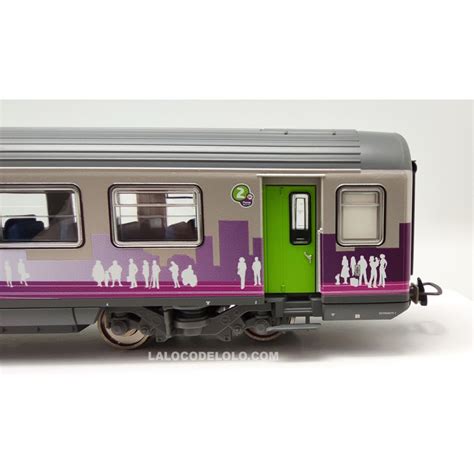 HO 1 87 VOITURE CORAIL VTU INTERCITÉS 2ÈME CLASSE SNCF