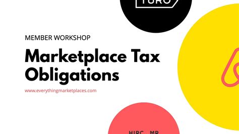 Navigating State & Local Tax Obligations For Marketplaces Workshop