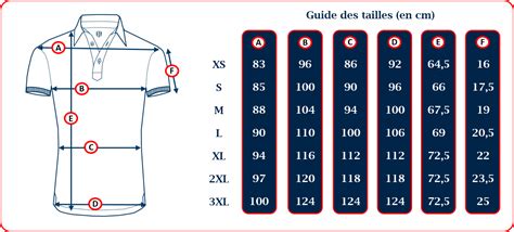 Tws Guide Des Tailles Polos Mc Weekenders Fr