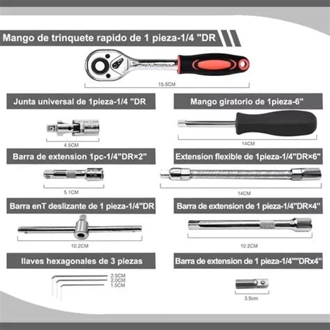 Comprar Kit De Herramientas Mecanica 46 Pz Con Desarmador Y Matraca