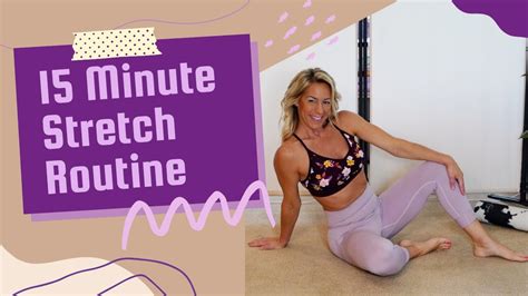 15 Minute Full Body Stretchyoga For Flexibility Mobility And Stress