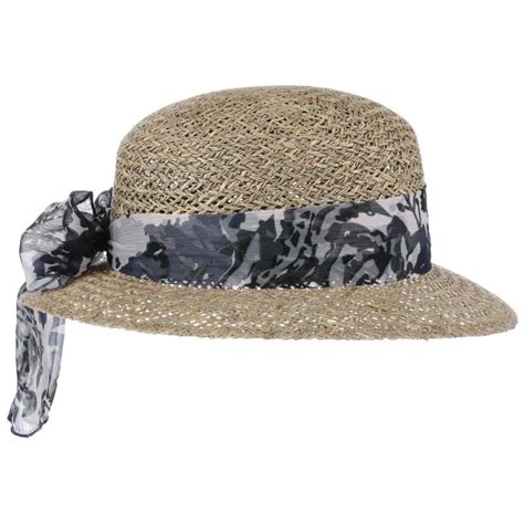 Seagrass Straw Hat With Cloth Band By Lierys Lierys High