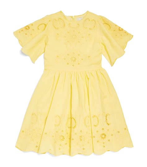 PETITE AMALIE Cotton Embroidered Dress 3 12 Years Harrods US