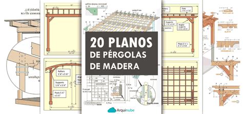 Planos De P Rgolas De Madera En Pdf Arquinube