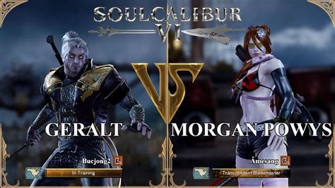 SoulCalibur VI Bucjong2 Geralt VS Amesang Morgan Powys Xbox