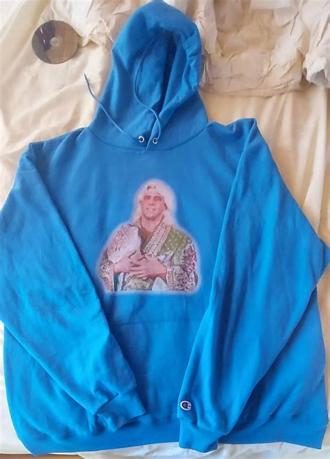 Wwe Supreme Blientele Rick Flair Hoodie XXL WWF Westside Gunn | Grailed