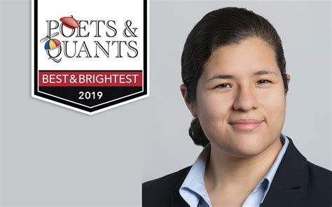 Poetsandquants 2019 Best And Brightest Mbas Stephanie Gomez University