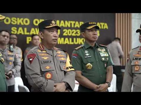 Kunker Ke Maluku Kapolri Panglima Tni Resmikan Mapolda Dan Plaza