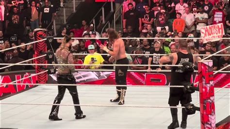 Seth Rollins Kevin Owens Sami Zayn Take Out The Judgment Day After Wwe Raw 7172023 Youtube