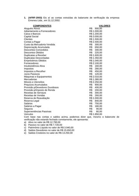 PDF Exercicios Resolvidos Contabil DOKUMEN TIPS