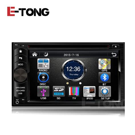 Wince Inch Car Auto Radio Double Din Touch Screen Support