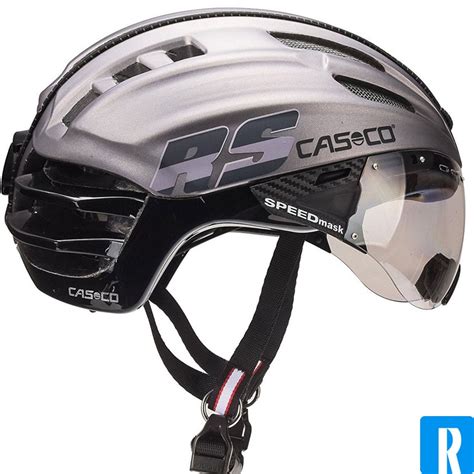 Casco SPEEDairo Fahrradhelm silber-schwarz