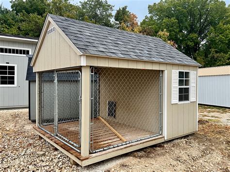 8x10 Dog Kennel Rental Return Lone Star Structures