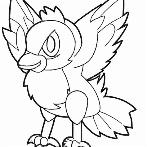 10 Desenhos Incríveis de Spearow Pokemon para Imprimir e Colorir