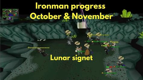 Lunar signet - Ironman Progress October & November - YouTube