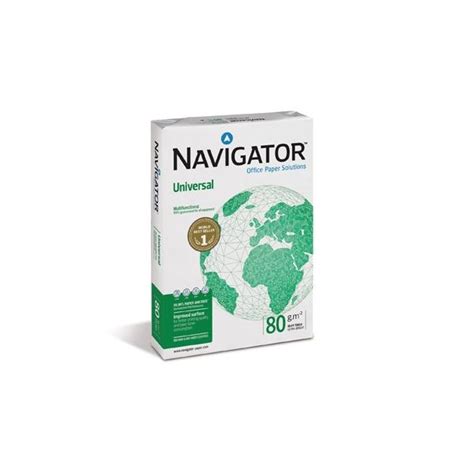 Navigator Papel Fotocópia A4 80gr 5x500 Folhas Universal Royalwork