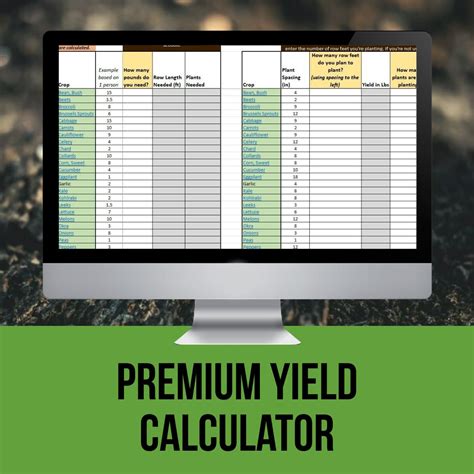 Yield Calculator Premium